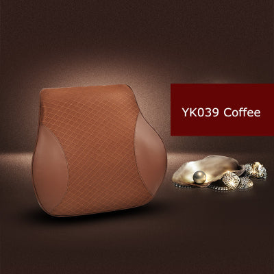 1PCS memory foam cute car seat headrest pillow solid for the neck rest waist back support cushion set pillows auto accessories eprolo