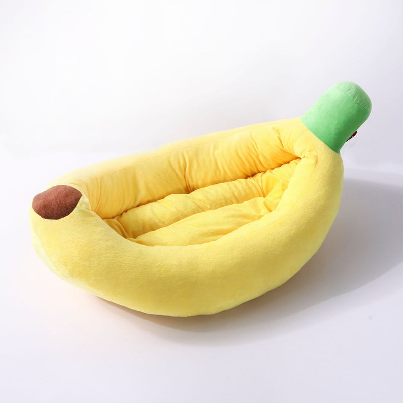 Interesting banana Warm Kennel Cat House Cat Dog lounger Bed Pet  Small Dog Pet Bed