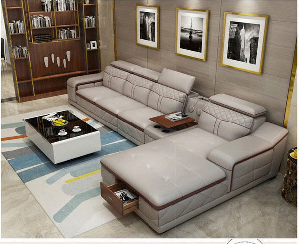 Handmade L Shape Sofa Set (Custom Order)