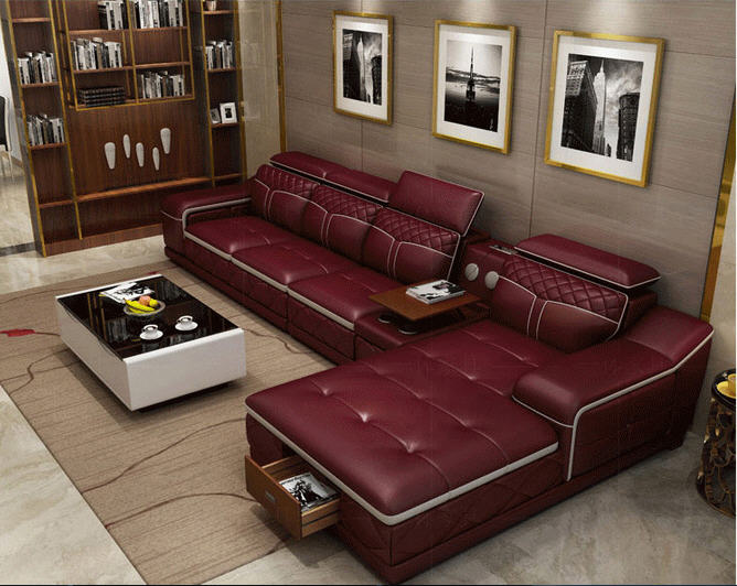 Handmade L Shape Sofa Set (Custom Order)