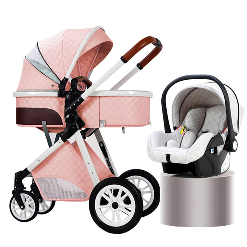 3 in 1 Luxury Baby Stroller