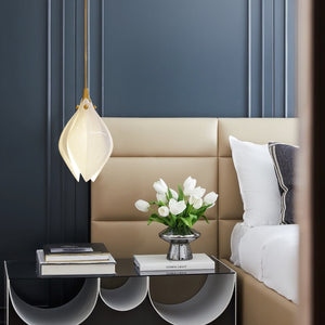 Modern Magnolia Flowers Pendant Light