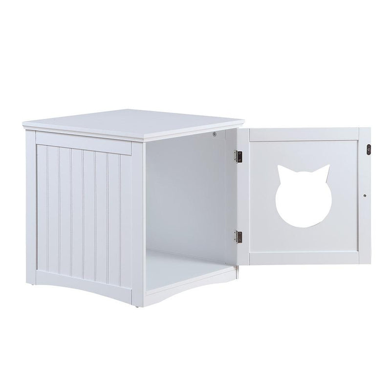 Cat House Side Table, Nightstand Pet House, Litter Box Enclosure - Annizon Home Essentials