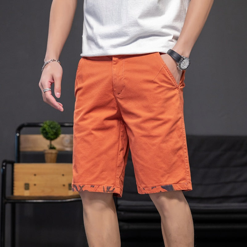 washed cotton pockets workman bermuda