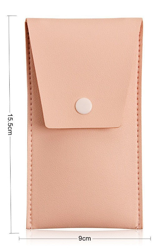 New mini 8 makeup brush set brush eye shadow eyelashes brush red loose powder brush makeup brush beauty tools