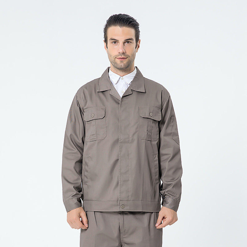 Autumn and winter long-sleeved work clothes labor protection clothes tooling suits work clothes welding factory clothes auto repair factory site engineering electrician - Annizon.com