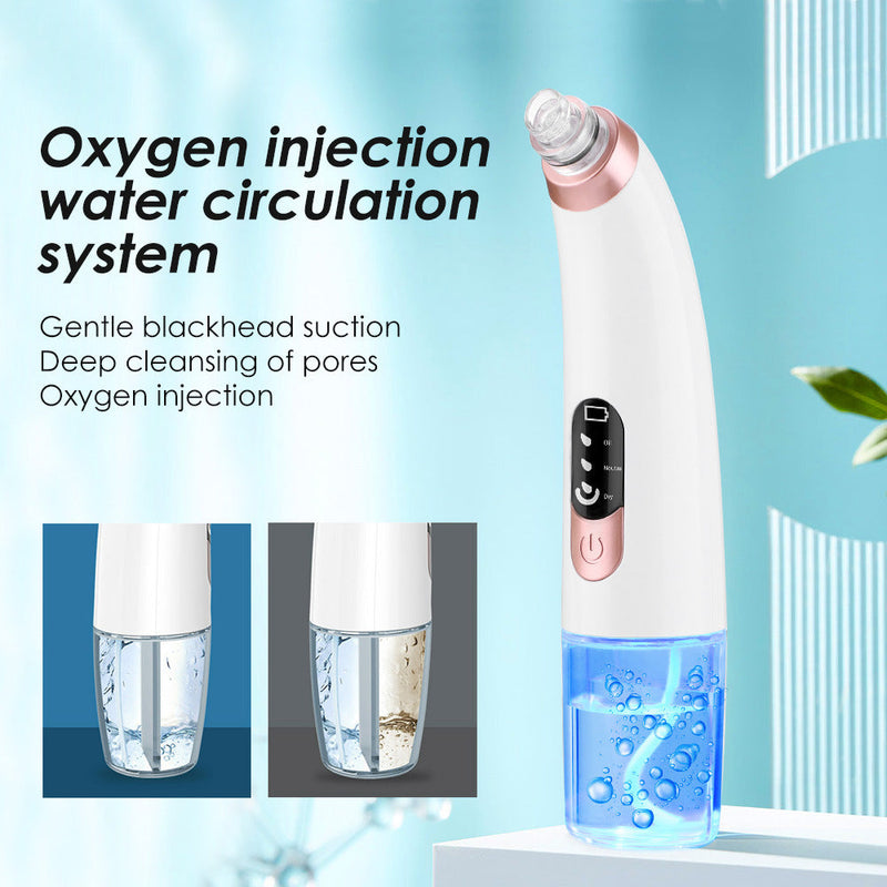 Blackhead Remover Upgraded Vacuum Pore Vacuum Cleaner Rechargeable Face Vacuum Comedone Extractor Tool