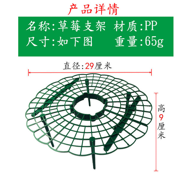 Horticulture family plant strawberry tray anti-dropping flora plants fruit support garden supplies strawberry support shelf