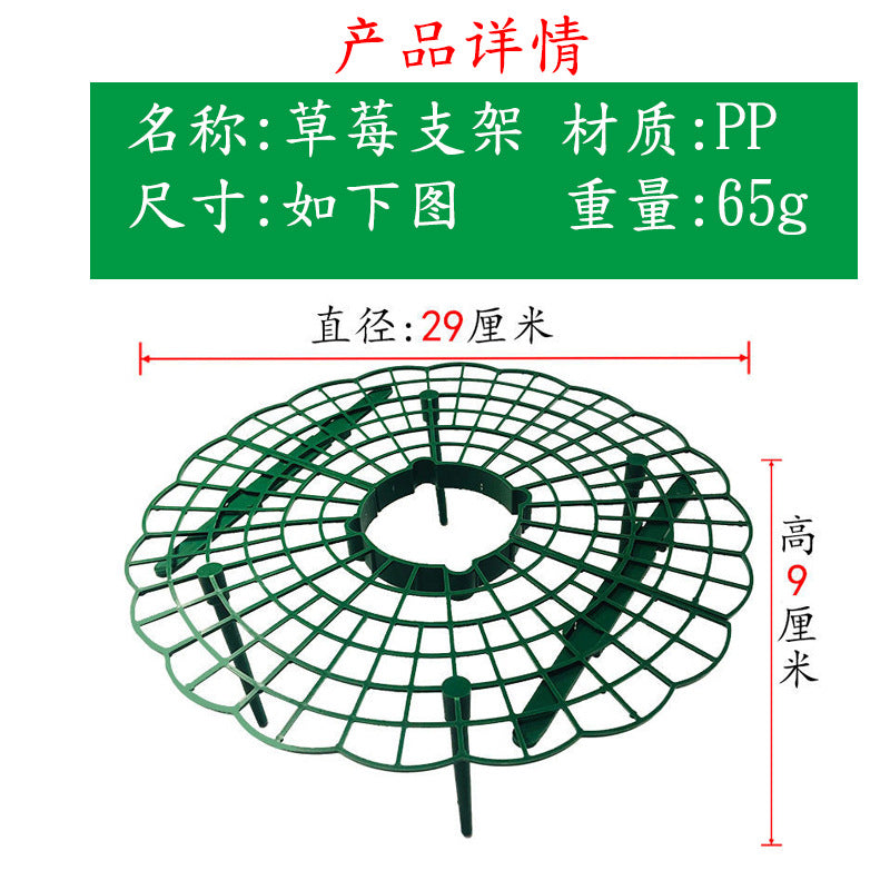 Horticulture family plant strawberry tray anti-dropping flora plants fruit support garden supplies strawberry support shelf