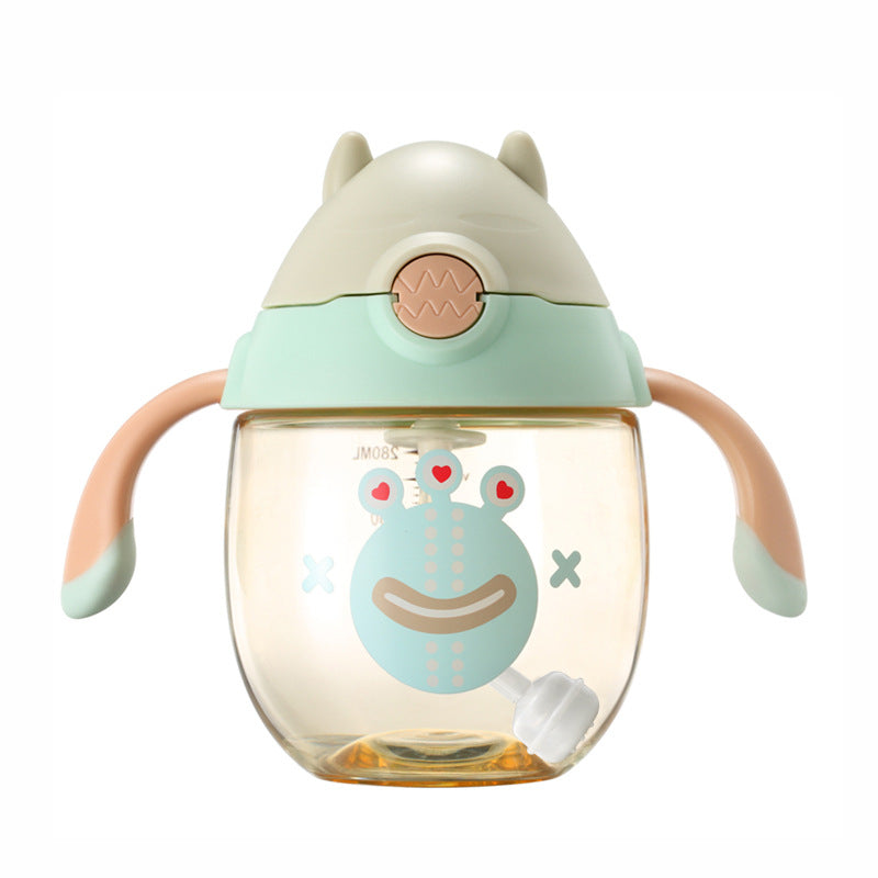 Weilong Dell Creative Children's Drug Cup Baby Drinking Cup Baby With Handle Leak-proof anti-falling water cup