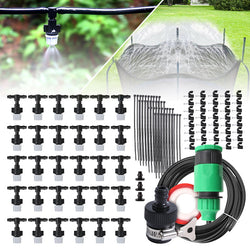 25-meter homogenization cooling system low pressure irrigation suit garden trampoline Outdoor play spray cooling and humidification dust removal