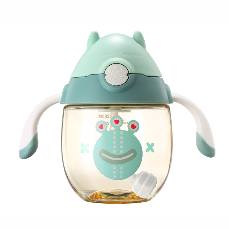 Weilong Dell Creative Children's Drug Cup Baby Drinking Cup Baby With Handle Leak-proof anti-falling water cup