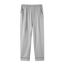 Men'S Contrast Banding Pajama Pants