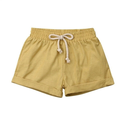 Kid's Harem Linen Shorts - Annizon Home Essentials