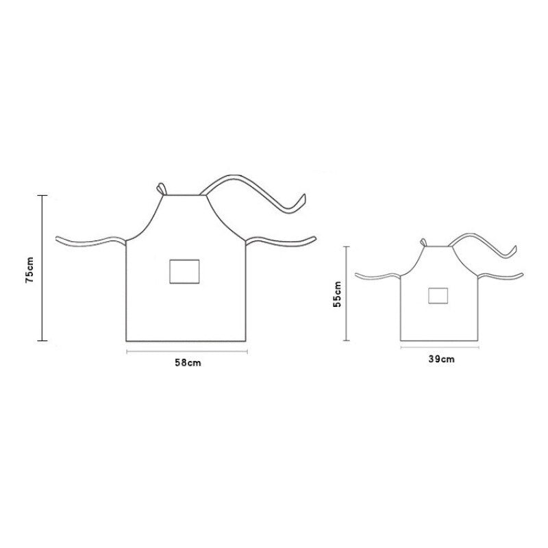 Pineapple Print Cotton Apron - Annizon Home Essentials