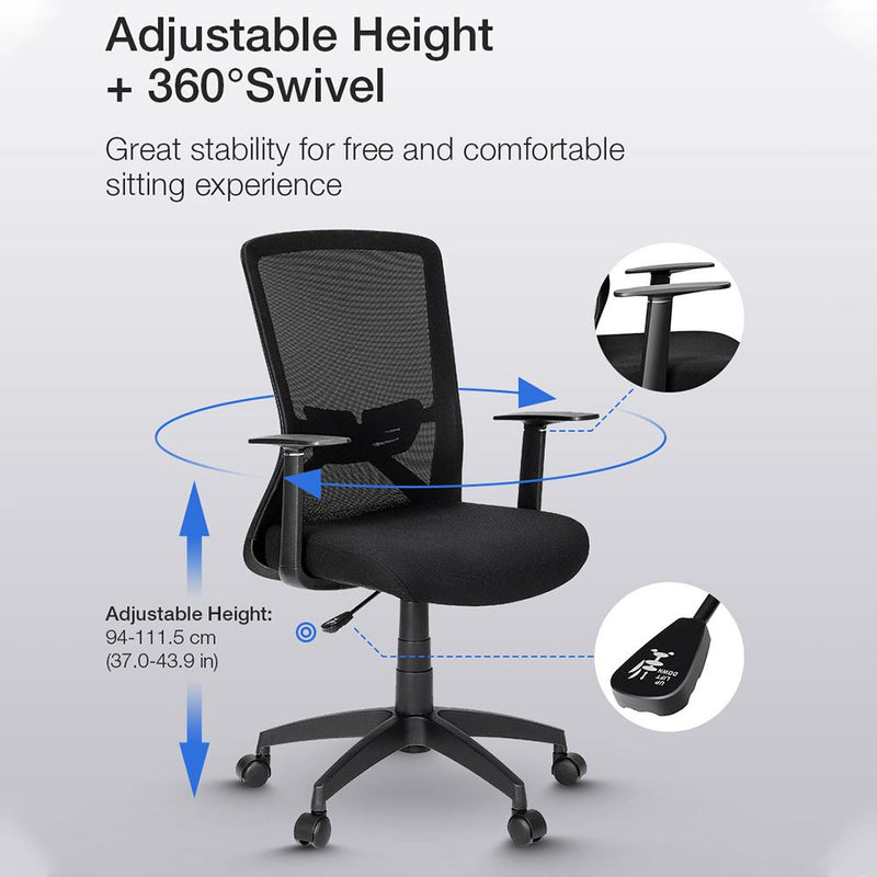 Mesh High Elasticity Foam Cushion Office Chair