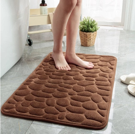 Pebble Stone Bathroom Floor Mat