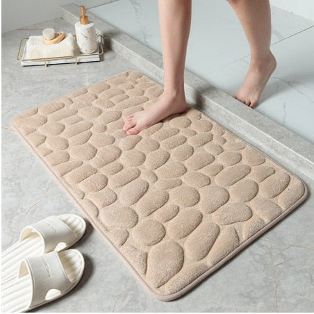 Pebble Stone Bathroom Floor Mat