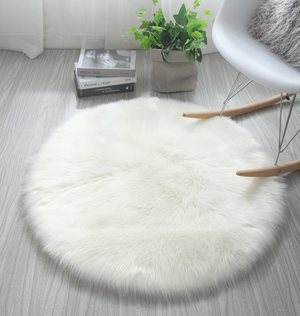 Round Soft Area Rug