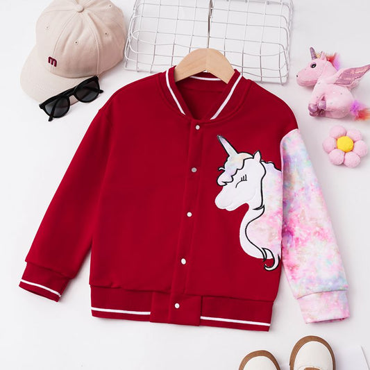 Unicorn Graphic Long Sleeve Jacket
