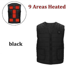 Cross-border for heating vest heating vest three temperature adjusting electric heating vest for men and women clothes spot