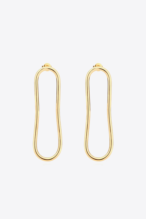 Show You The Way Geometric Drop Earrings