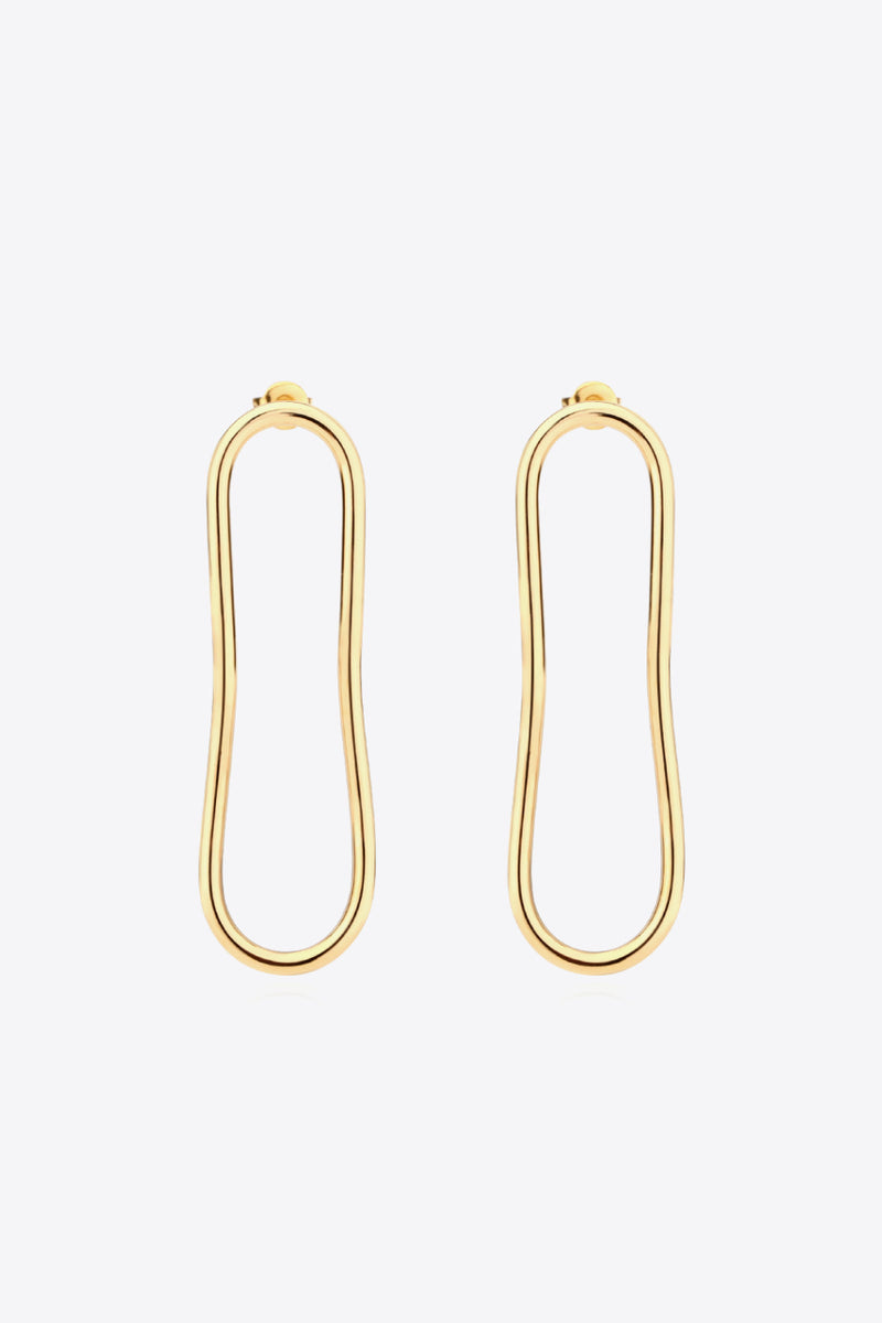 Show You The Way Geometric Drop Earrings