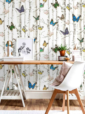 Peel And Stick Butterfly Wallpaper