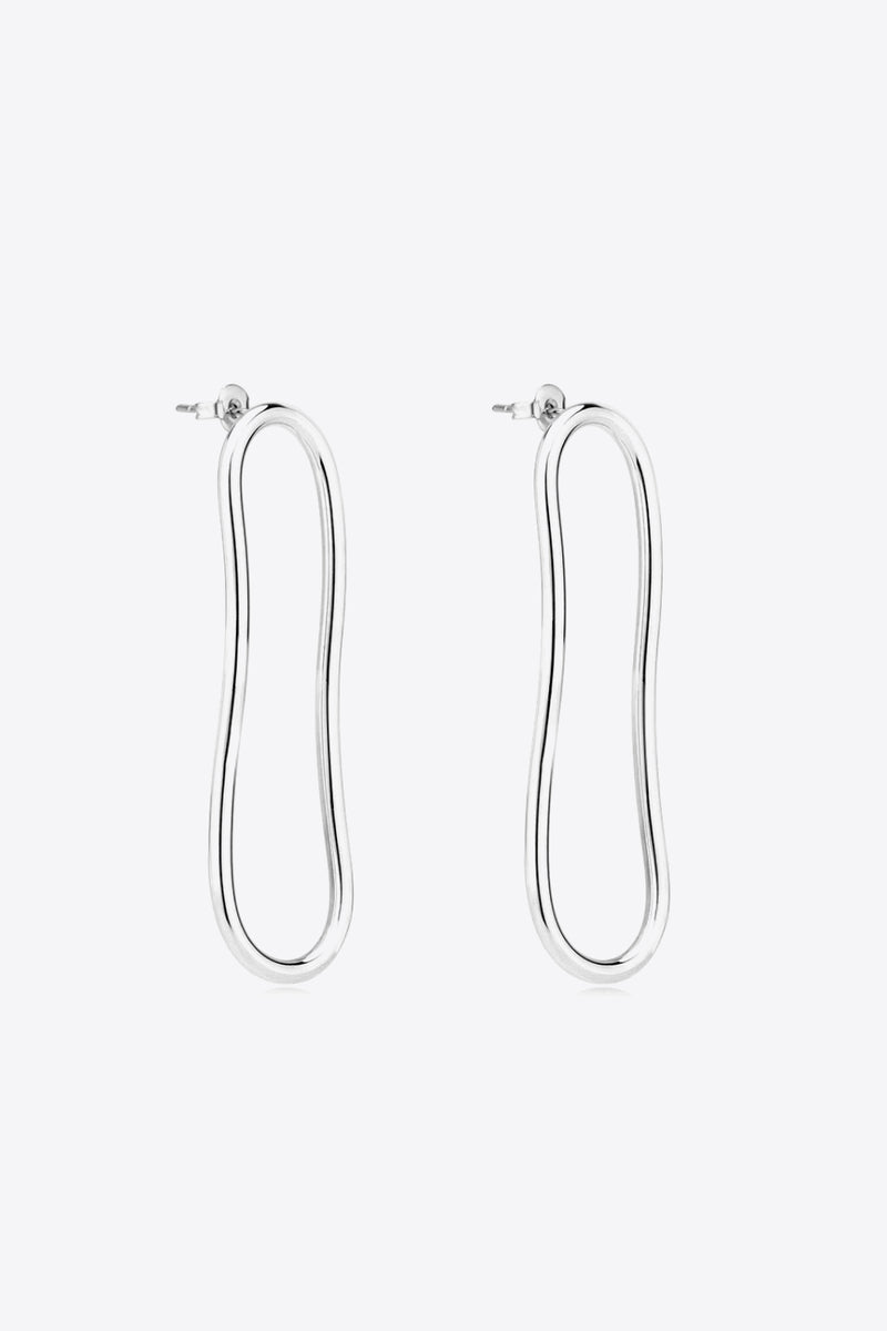 Show You The Way Geometric Drop Earrings