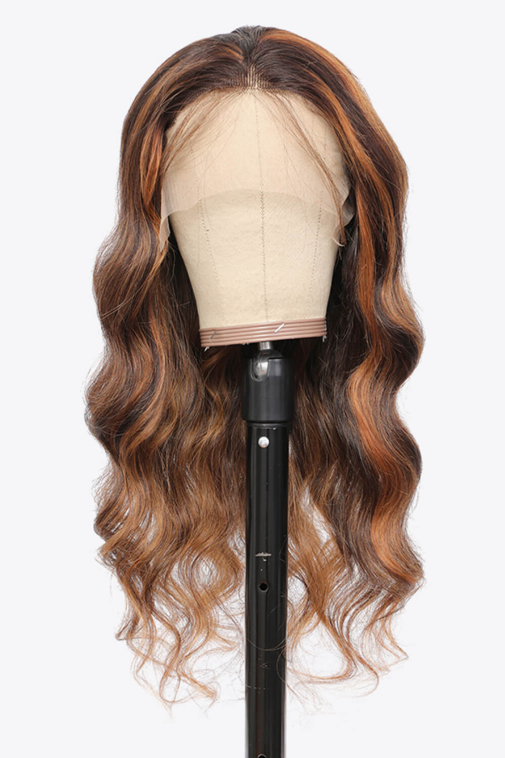 18" #p4/27 13*4" Lace Front Wave Wigs Human Virgin Hair 150% Density