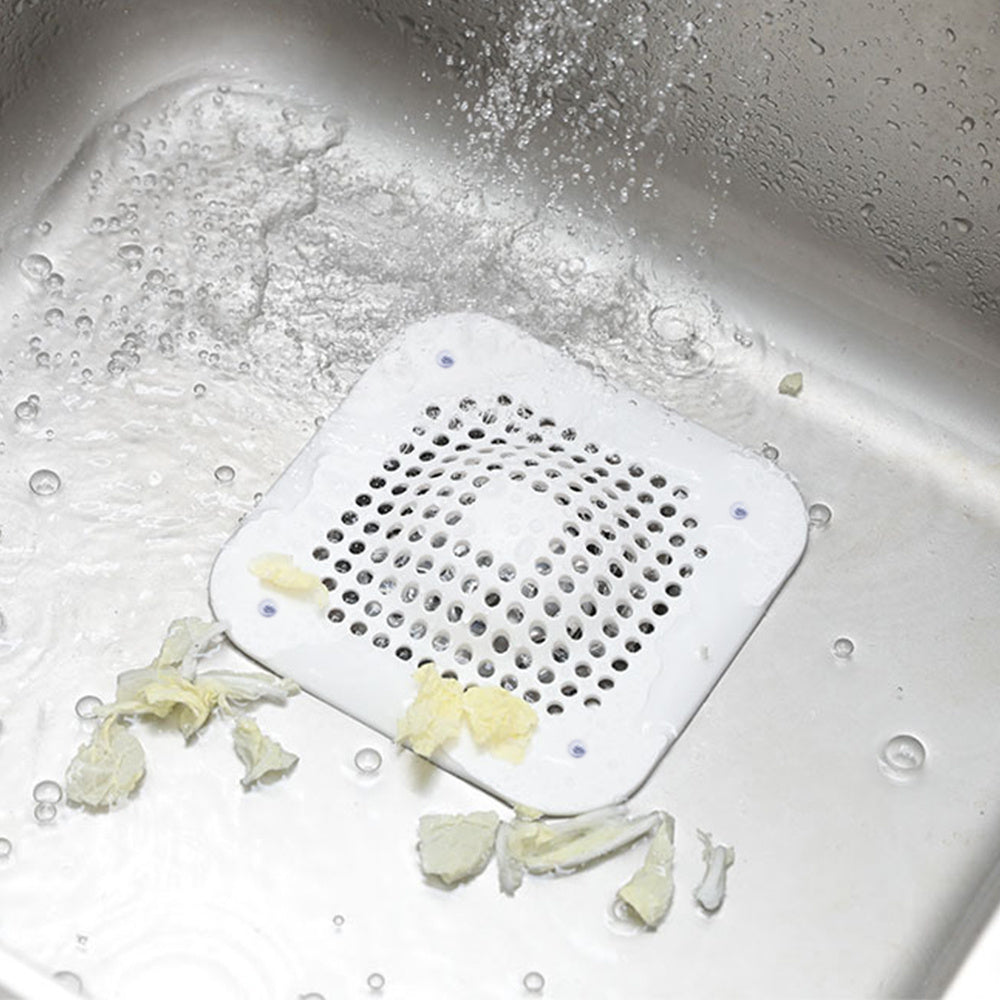 1pc/1 Set, Hair Filters, Sink Anti-Clog Filters, Tub Shower Floor Drain Plugs, Silicone Kitchen Deodorizer Plugs