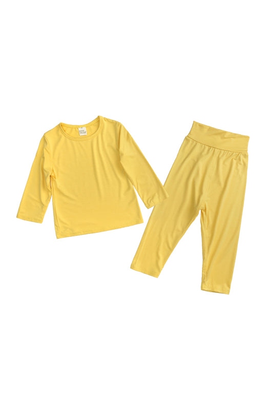Children's Modal High Waist High Waist Belly Support Pyjama Sets