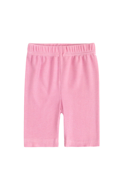 Children's Short-Sleeved Cotton Solid Color Pyjama Sets