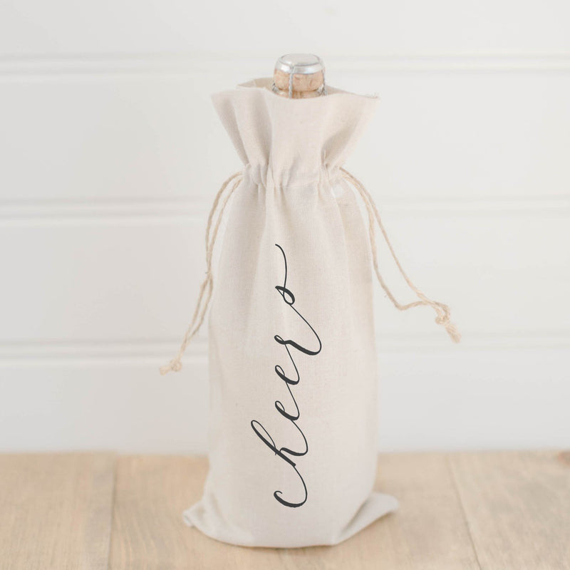 Eat, Drink, and Be Married Wine Bag - Annizon Home Essentials