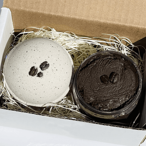 Handmade Pure Drop Awaken Coffee Spa Set