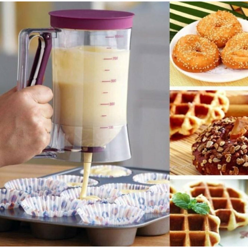 Batter Dispenser Pancake, Cupcake, Muffin Measuring Tool freeshipping - Annizon Home Essentials
