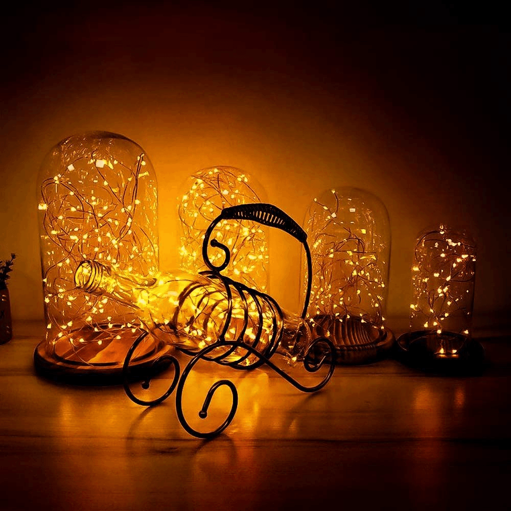 10M 100 LEDs USB Copper Wire Christmas Decoration String Light - Annizon Home Essentials