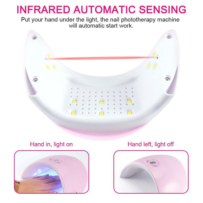 Automatic Sensing 36W LED Nail Polish Dryer Lamp - Annizon Home Essentials