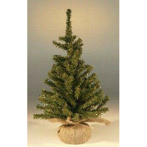 Artificial Christmas Bonsai Tree - Undecorated - 15" Tall