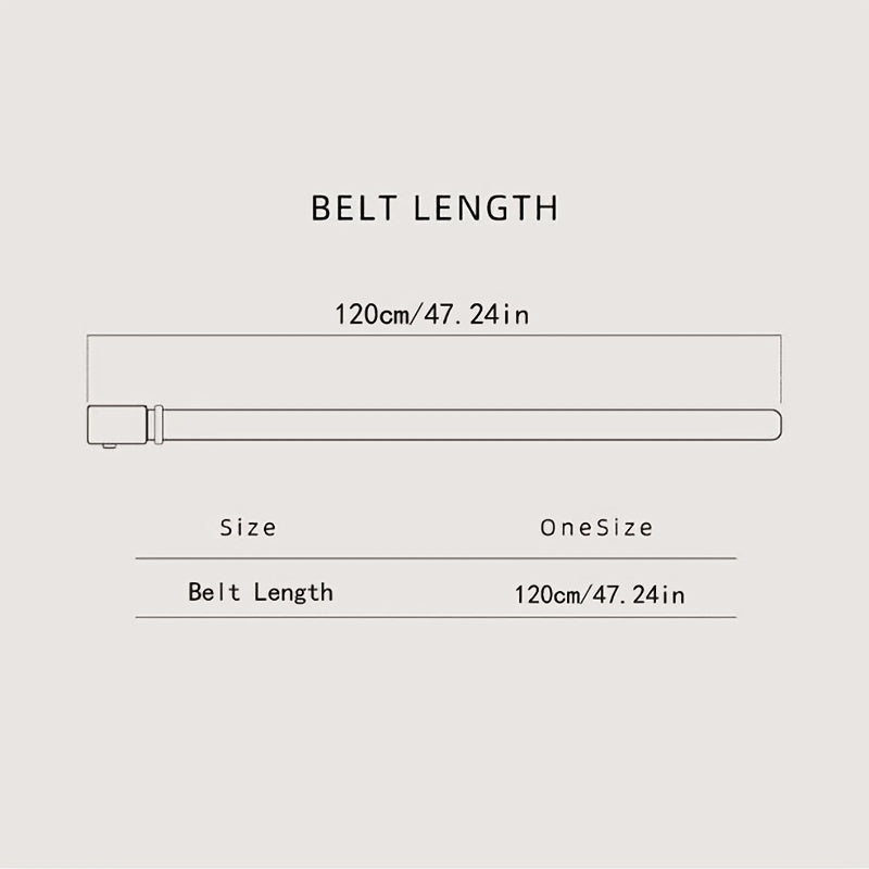 Fashion Casual Belt High-grade Men's Belts Joker Automatic Buckle Men's Business Belt