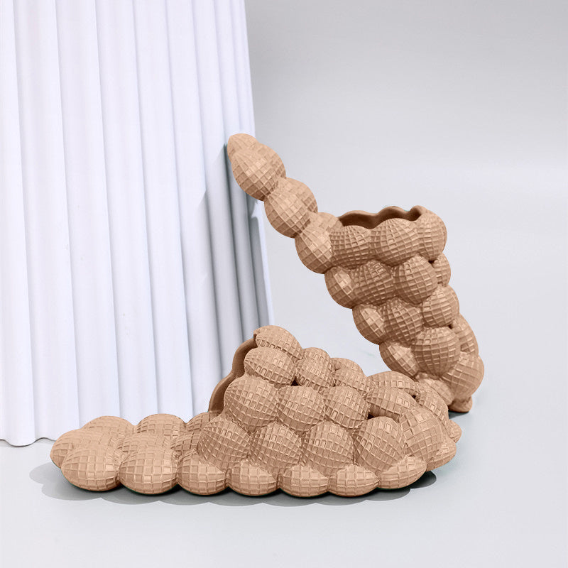 Men's Massage Bubble Slides, Cushioned Funny Non-slip Spa Slippers, Golf Ball Slides, Cloud Slippers, Reflexology Clogs House Shoes For Shower Bedroom, Casual Sandals