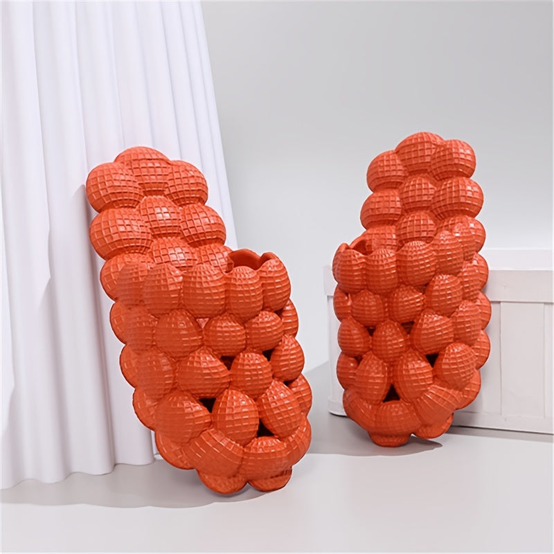 Men's Massage Bubble Slides, Cushioned Funny Non-slip Spa Slippers, Golf Ball Slides, Cloud Slippers, Reflexology Clogs House Shoes For Shower Bedroom, Casual Sandals