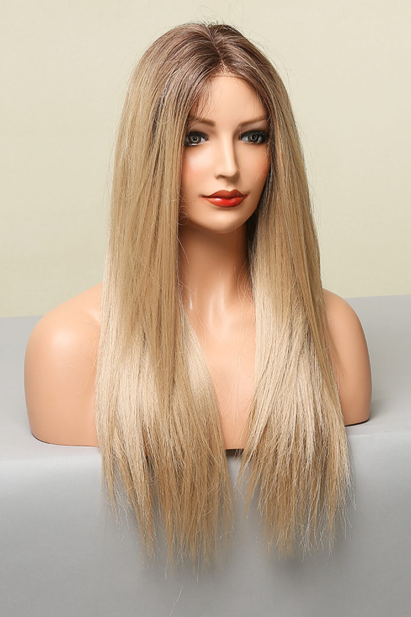 13*2" Lace Front Wigs Synthetic Long Straight 26'' 150% Density