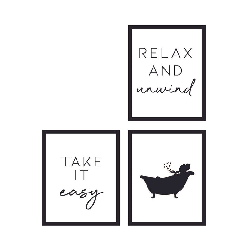 Relax Wall Art Collection freeshipping - Annizon Home Essentials