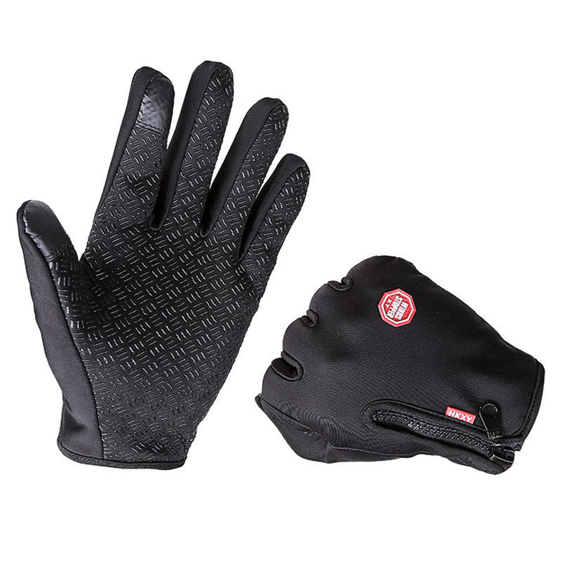 Men's Winter Warm Windproof Waterproof Warm Touch Screen Usable Gloves,Spandex Material Gloves