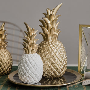 Golden Pineapple Home Decor