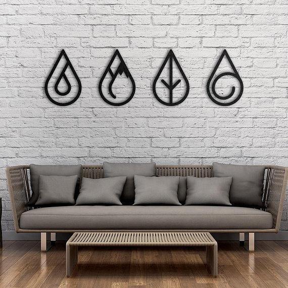 Four Elements - Singa - Wall Art - Annizon Home Essentials