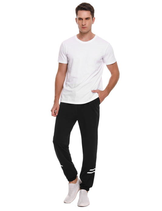 Men'S Jogging Pants Drawstring Sweatpants Bottoms Fitness Running Sweatpants