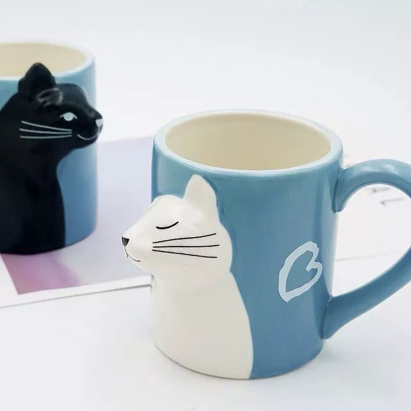 CatKiss - Kissing Cat Mugs