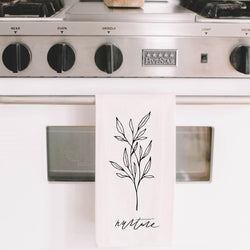 Nurture Wildflower Tea Towel - Annizon Home Essentials